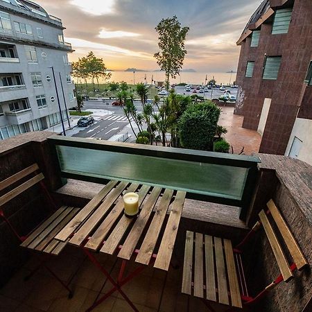 Apartamento Playa De Samil Vigo Exteriör bild