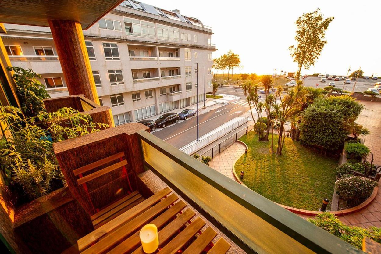 Apartamento Playa De Samil Vigo Exteriör bild